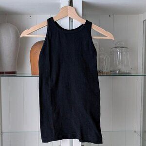 Athleta Black Racer Back Workout Tank Size XS